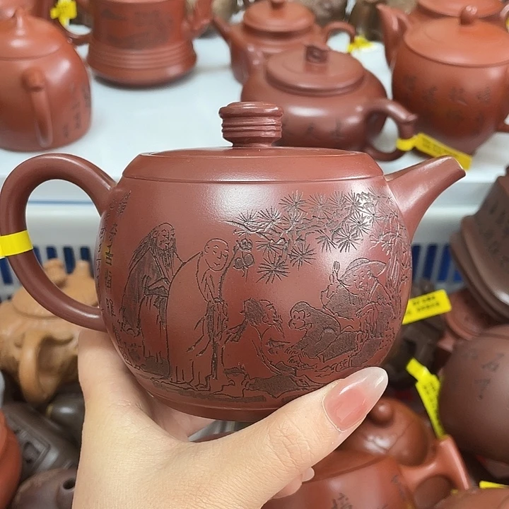 紫砂茶案500cc宜兴紫砂壶