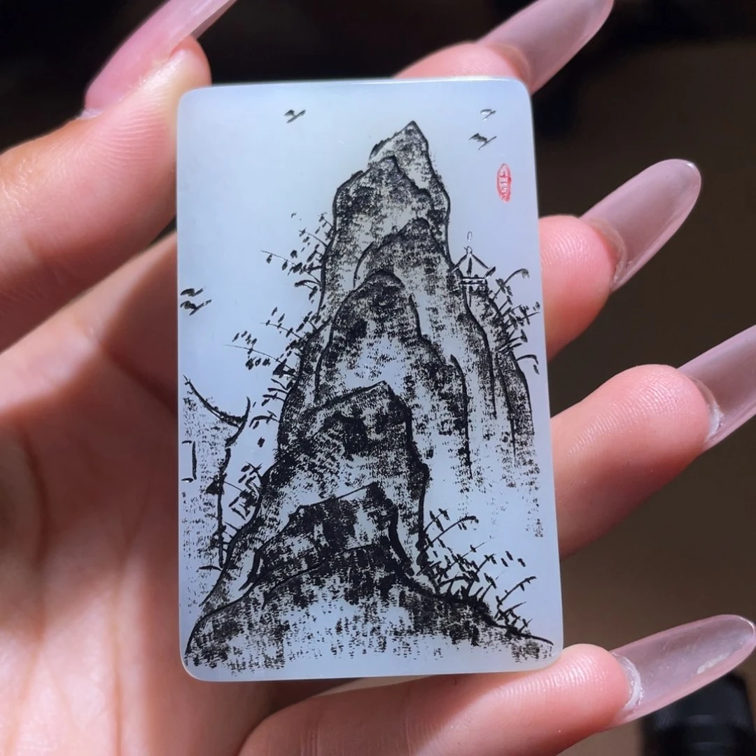 和田玉未镶嵌颈饰D2