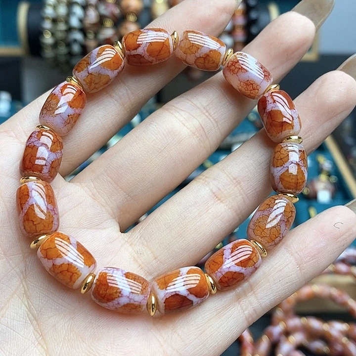 玛瑙/玉髓颈饰合金