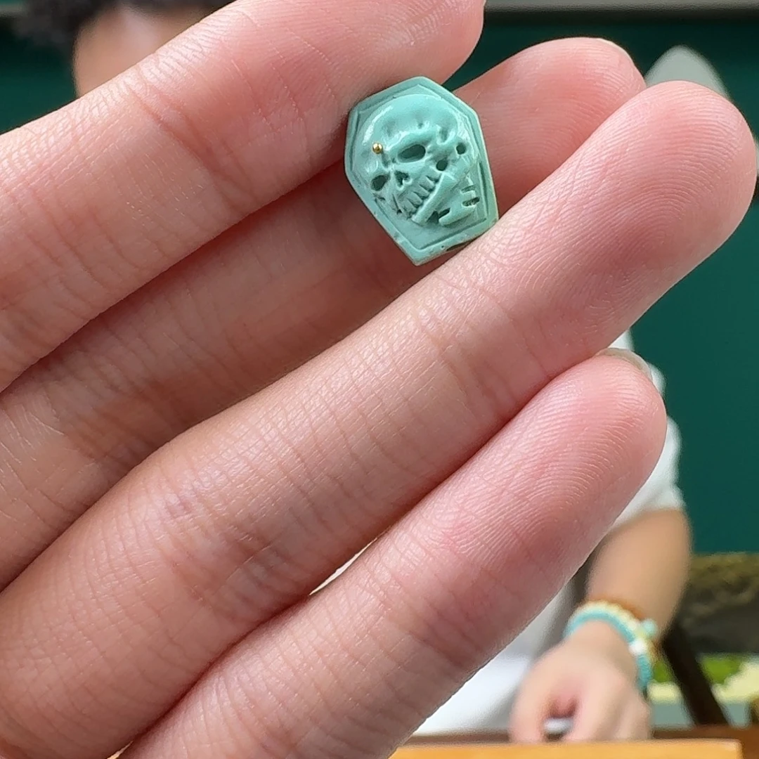 绿松石未镶嵌珠宝奇石