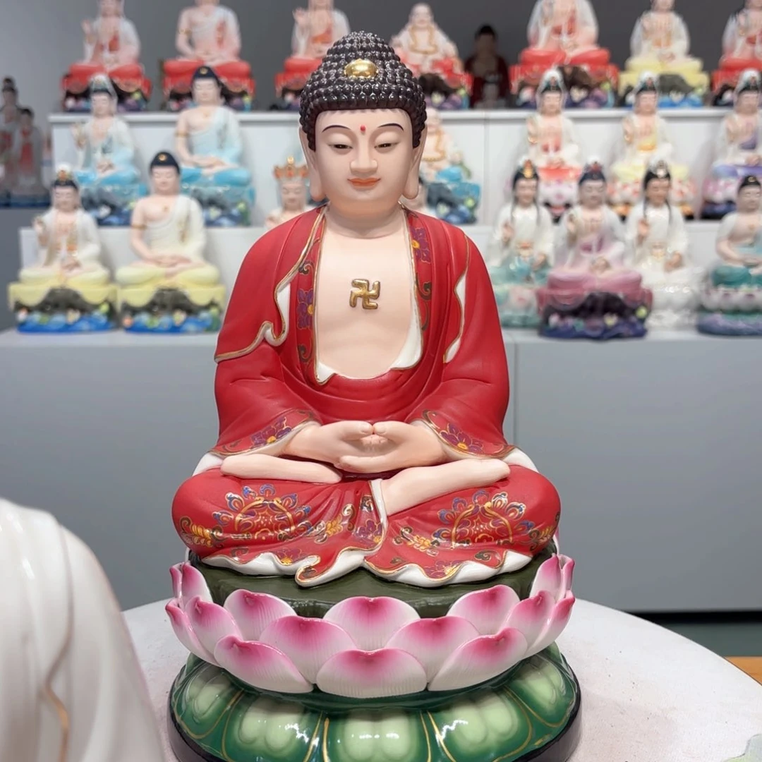 摆件瓷摆件释迦摩尼
