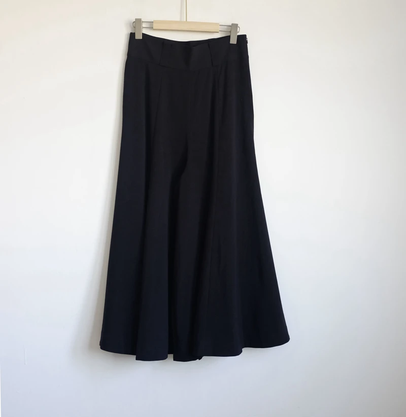 鱼尾裤 黑色，夏款 1100136-1011-