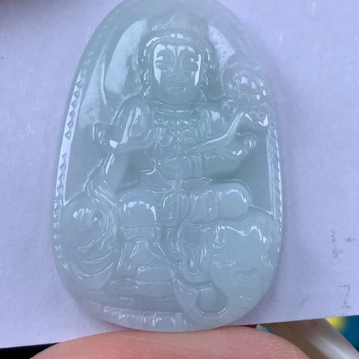 颈饰未镶嵌翡翠f**g普贤