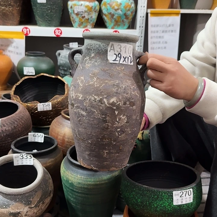 1彩绘高度29口径12