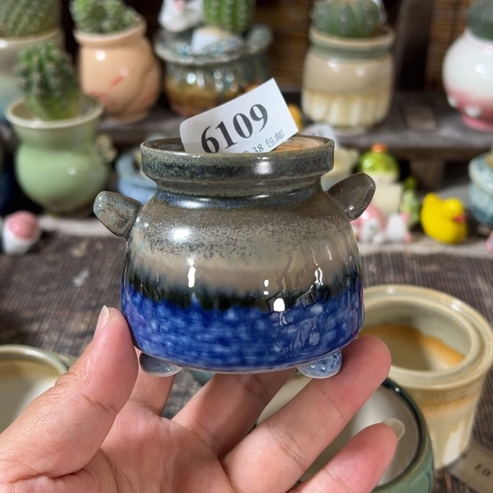口4 手工花盆满30包邮