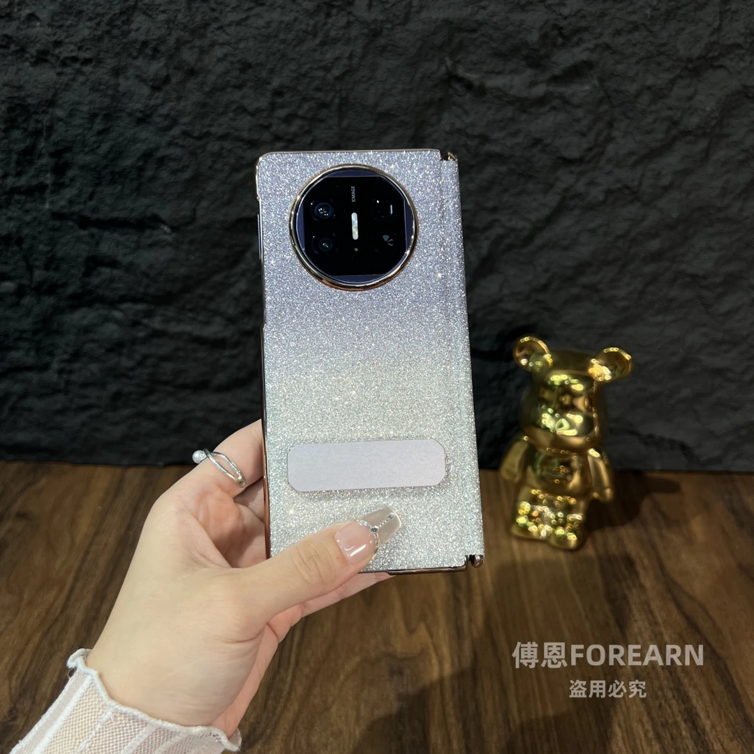 适用于华为matex5手机壳matex6折叠屏matex3保护套女高级小众支架