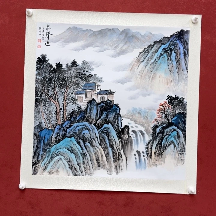 国画书画作品多次参加全国大展