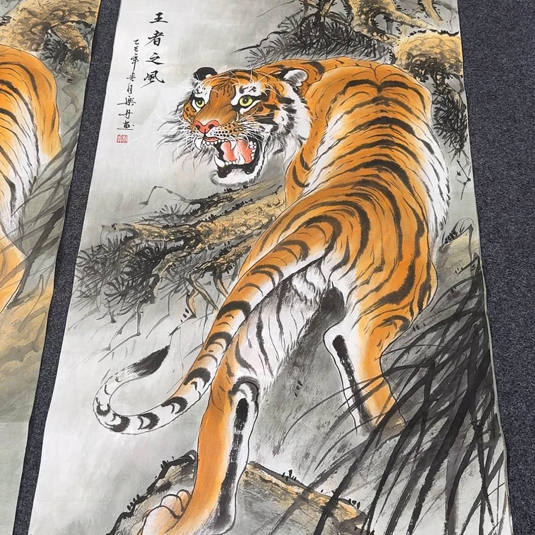 纯手绘国画作品好看