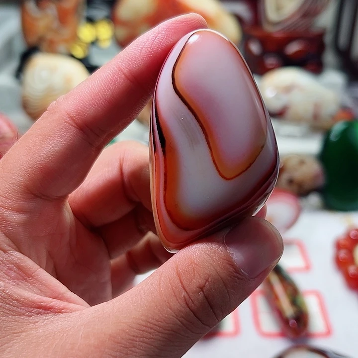 玛瑙/玉髓未镶嵌手把
