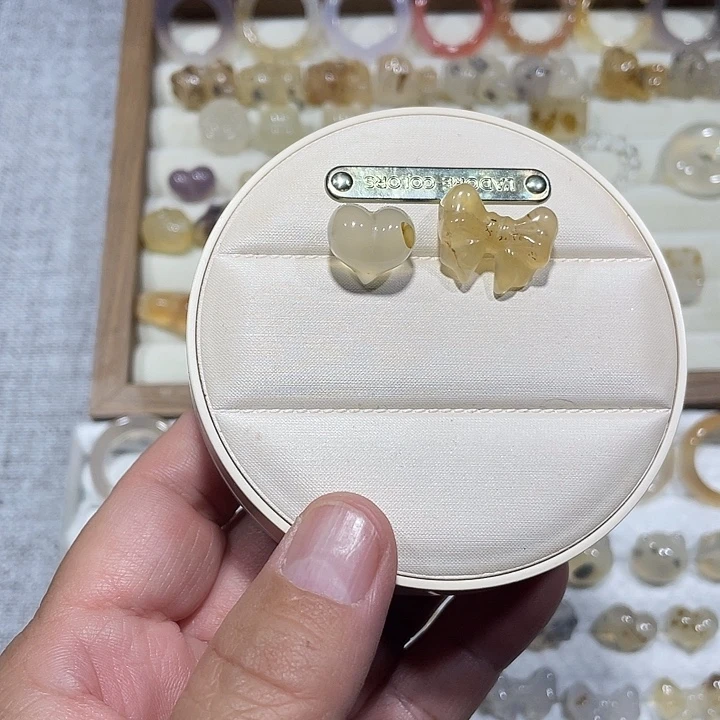 玛瑙/玉髓合金颈饰