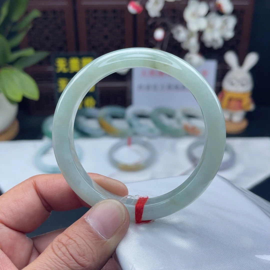 翡翠未镶嵌把件58正圈