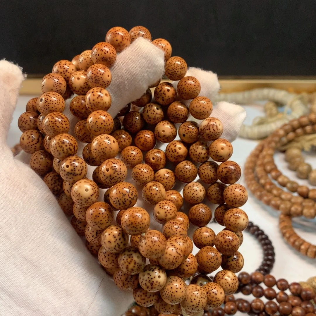 吊坠星月菩提红*兵11正圆珠橘皮