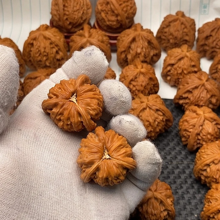 C***a手串/手链核桃拼接白狮子福利41