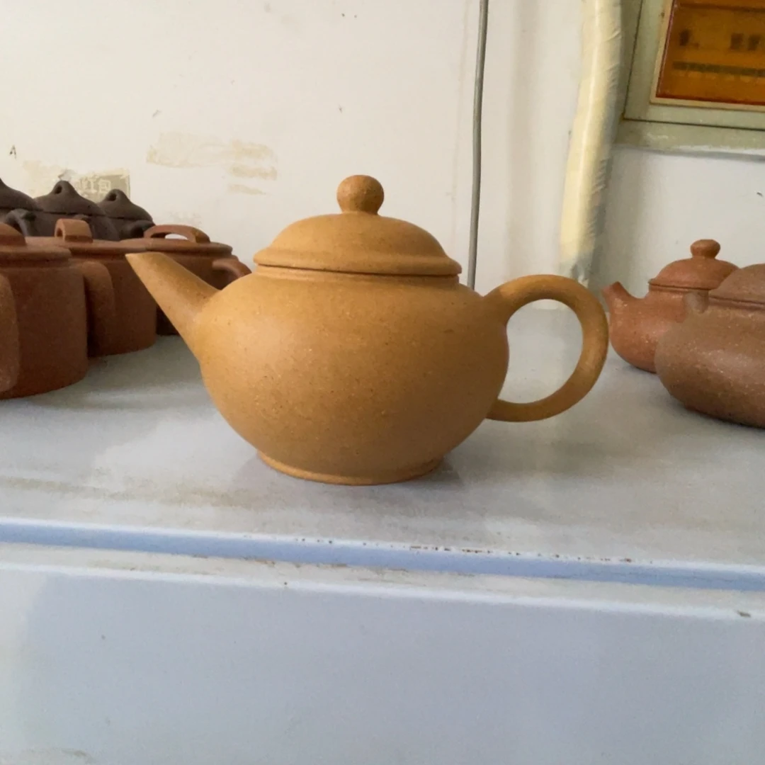 茶壶紫砂黄金段水平160cc