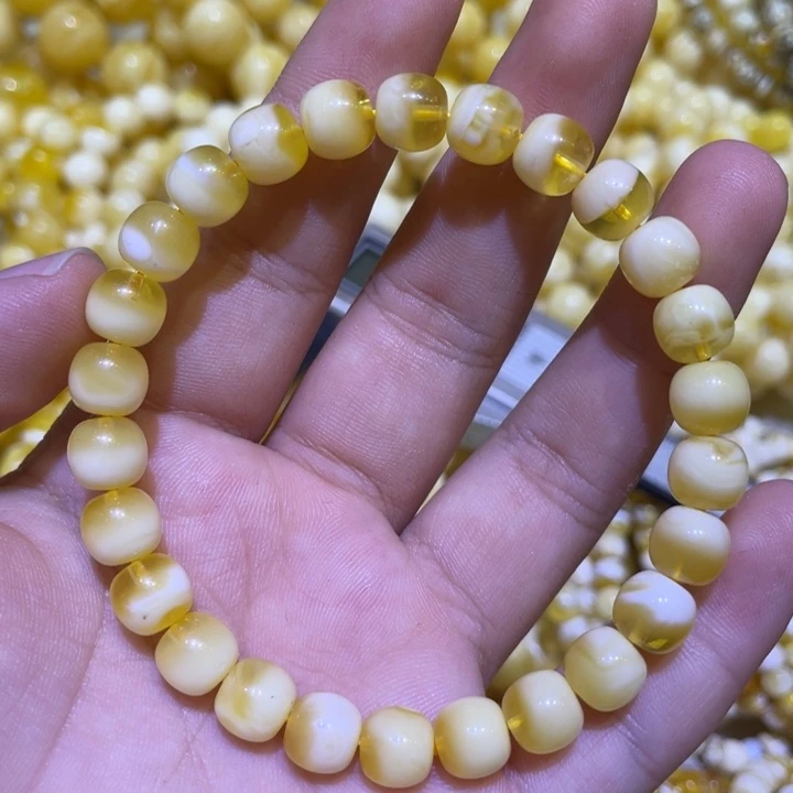 蜜蜡未镶嵌珠宝奇石8m