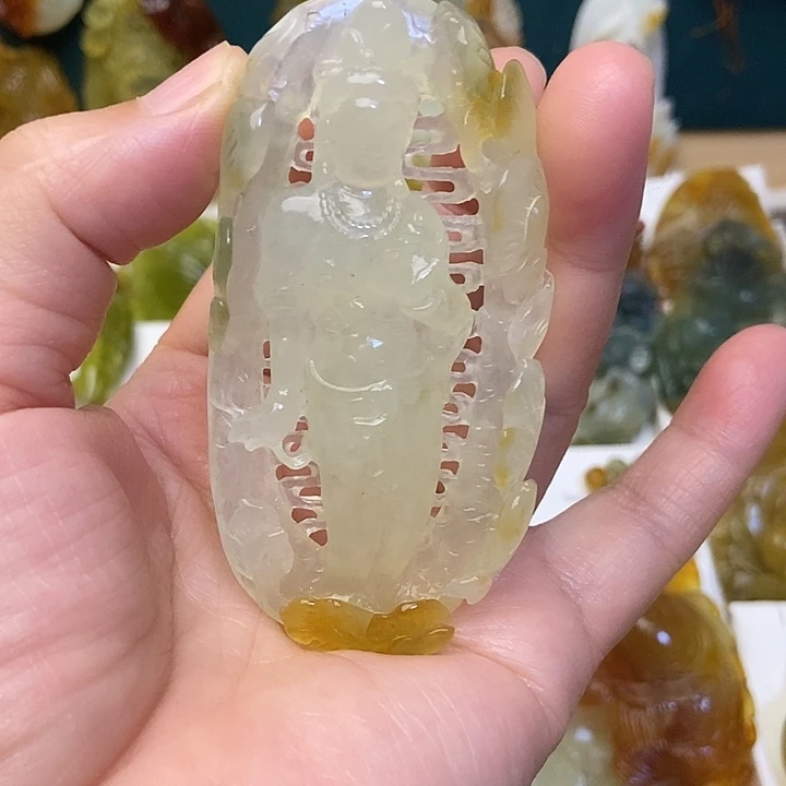 岫玉未镶嵌岫玉未镶嵌吊坠1