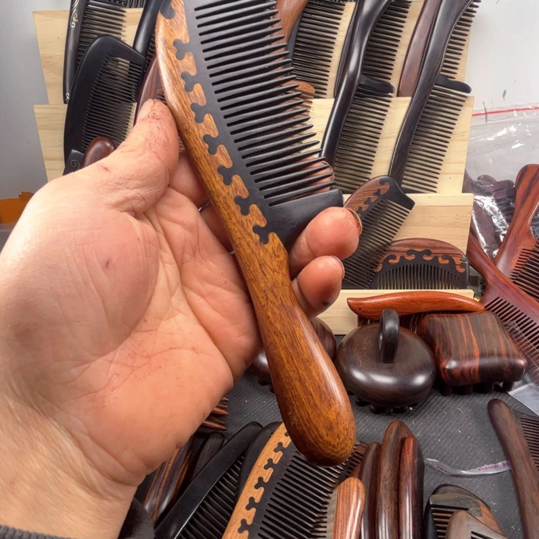 白酸枝拼接紫光檀球柄福利不退不换