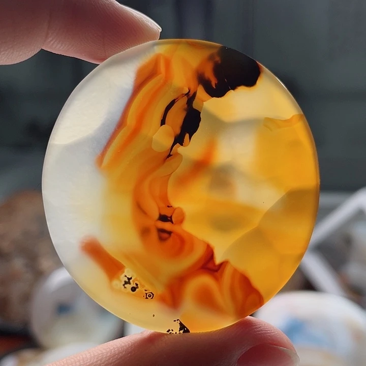 玛瑙/玉髓吊坠(不含链)未镶嵌