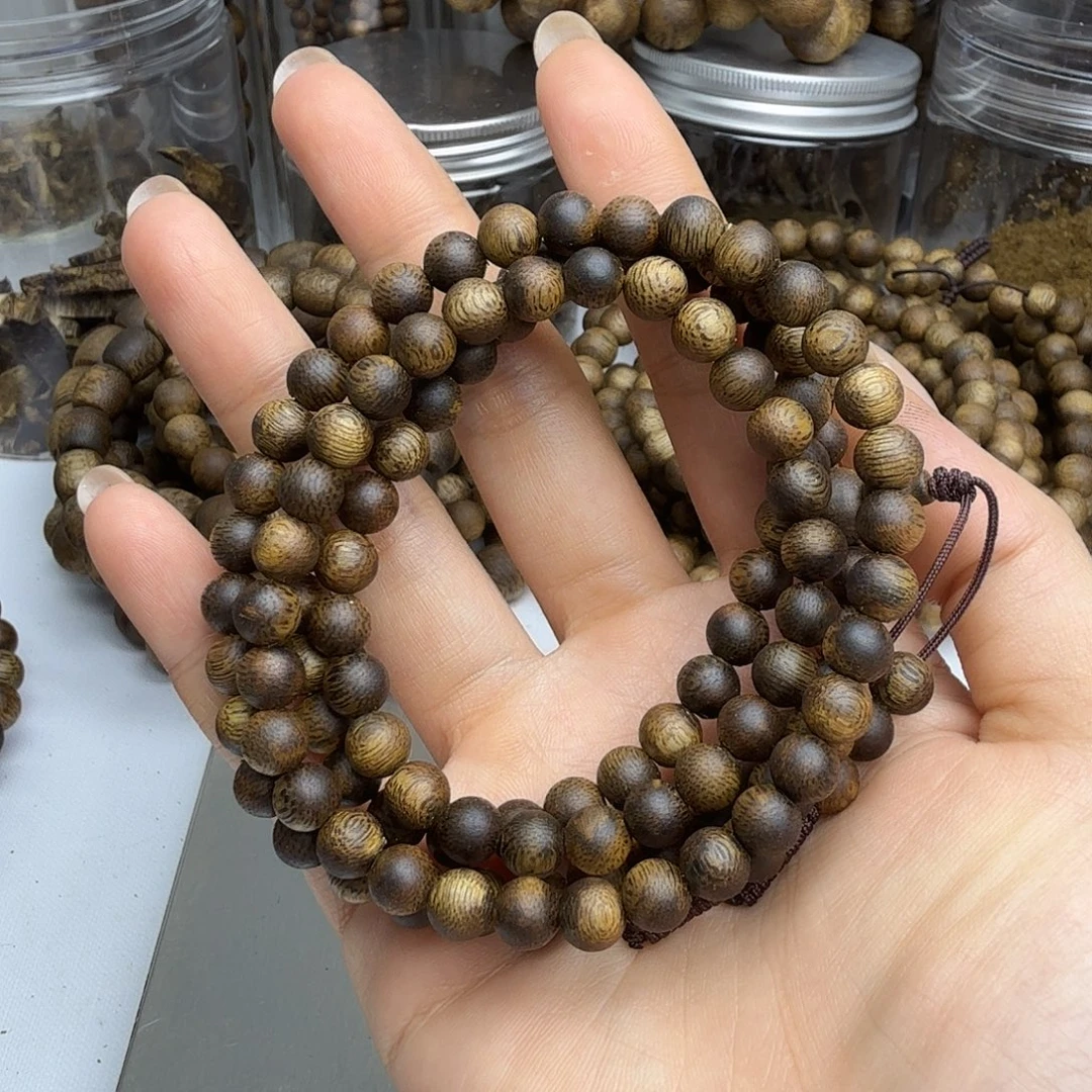 新***魂沉香手串0.6规格的15克+