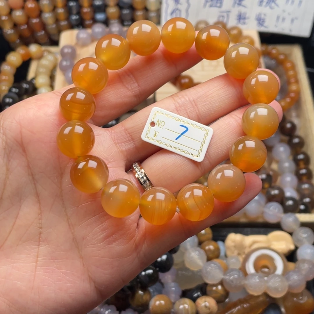 玛瑙/玉髓未镶嵌手链