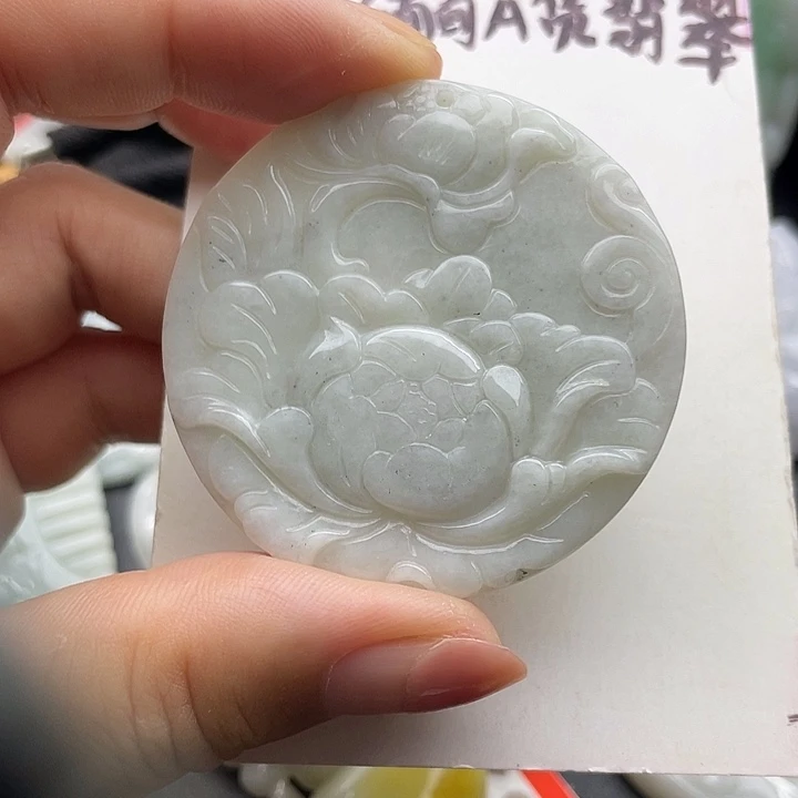 翡翠未镶嵌颈饰天然翡翠