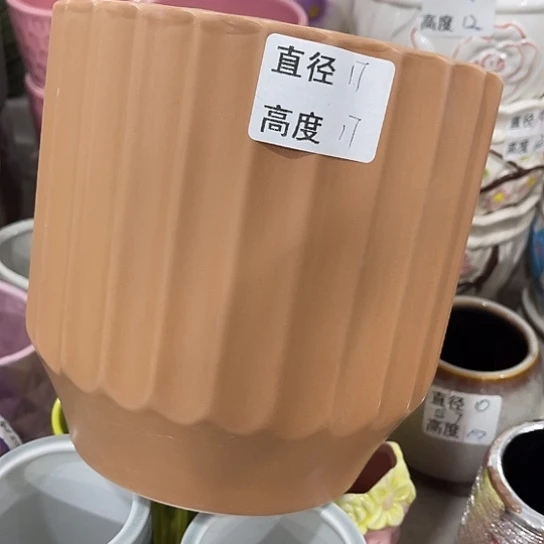多肉绿植陶瓷花盆9.9包邮，有孔