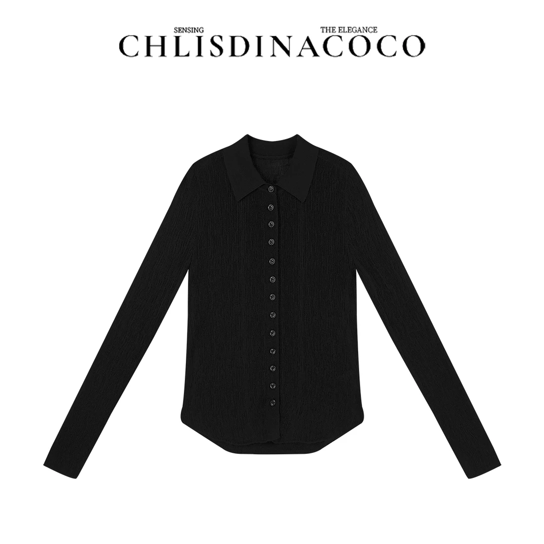 |稳操胜券|高定“羊毛”简约休闲百搭长袖上衣C25MY71011