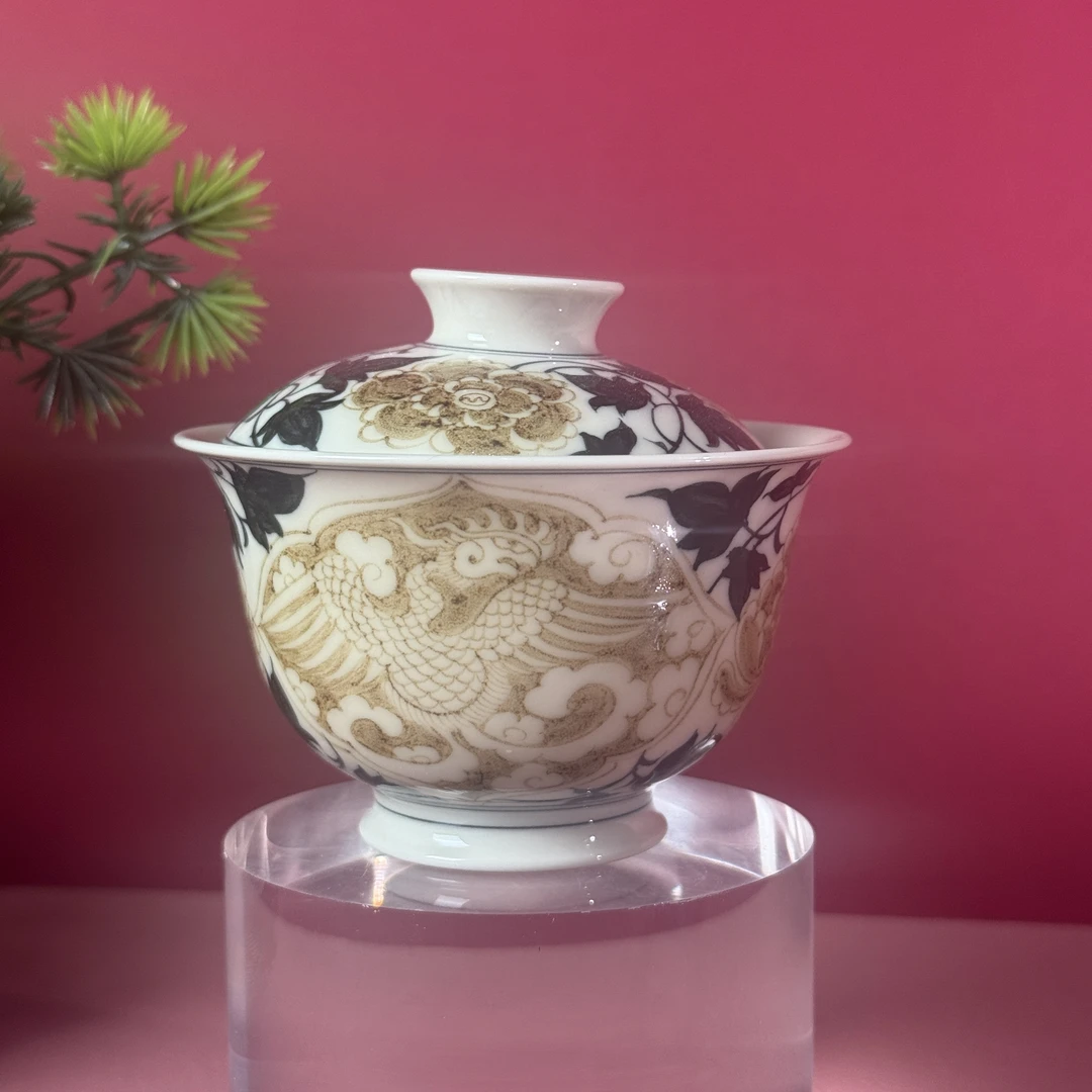 觅纤 开窗凤盖碗 MQ132