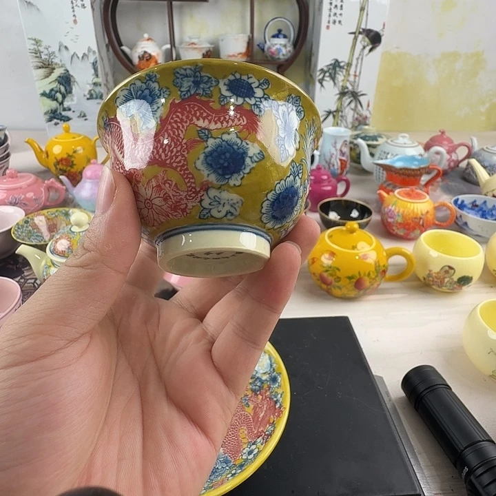 摆件景德镇陶瓷老厂瓷35