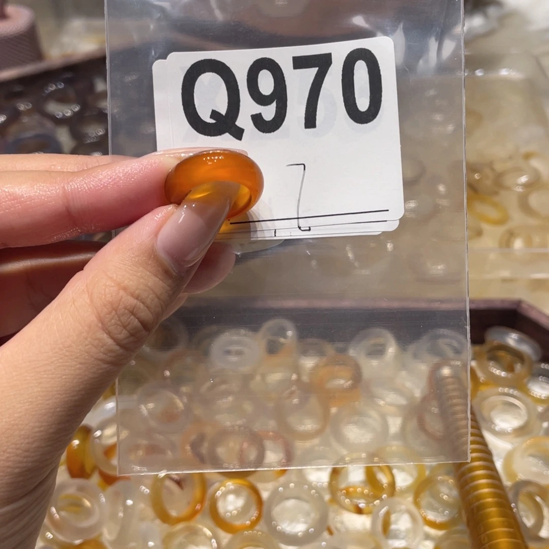 玛瑙/玉髓未镶嵌戒指970