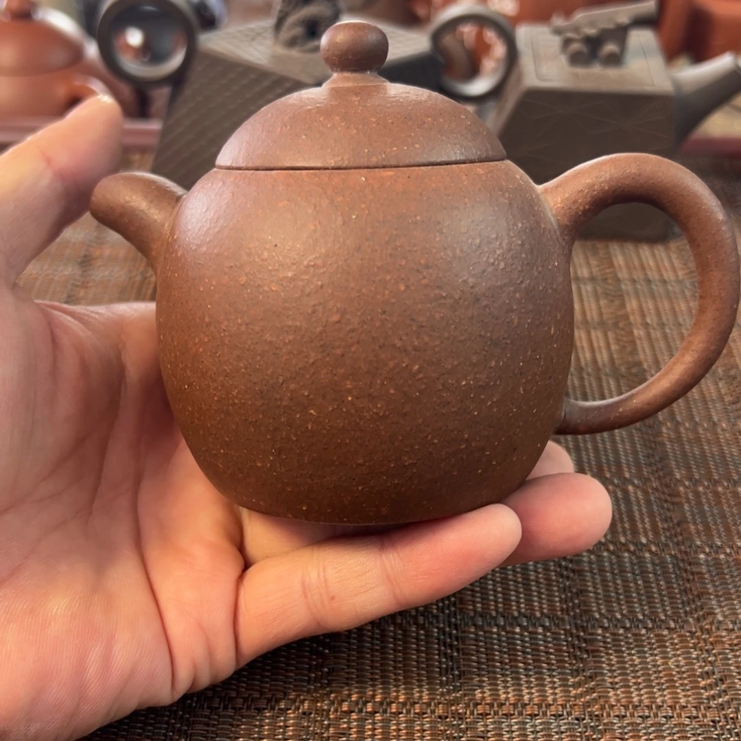 紫砂茶壶宜兴原矿紫砂壶200毫升容量