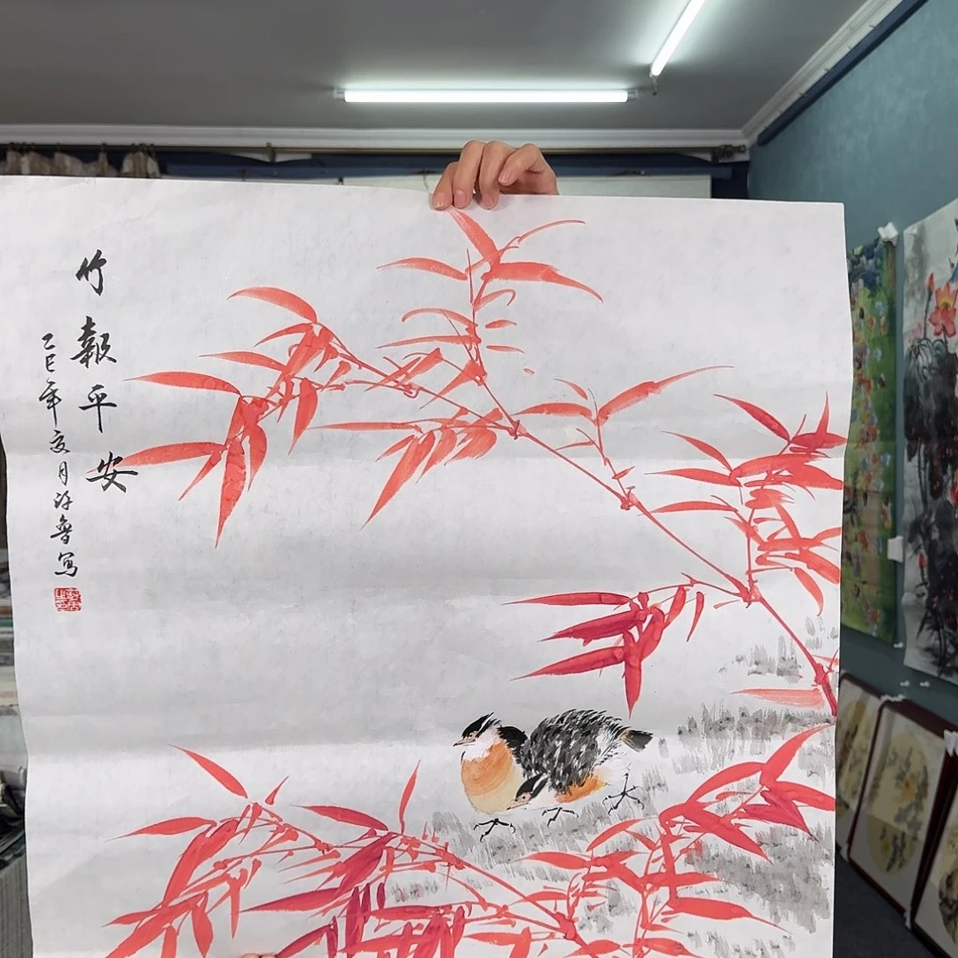 纯手绘的好看作品