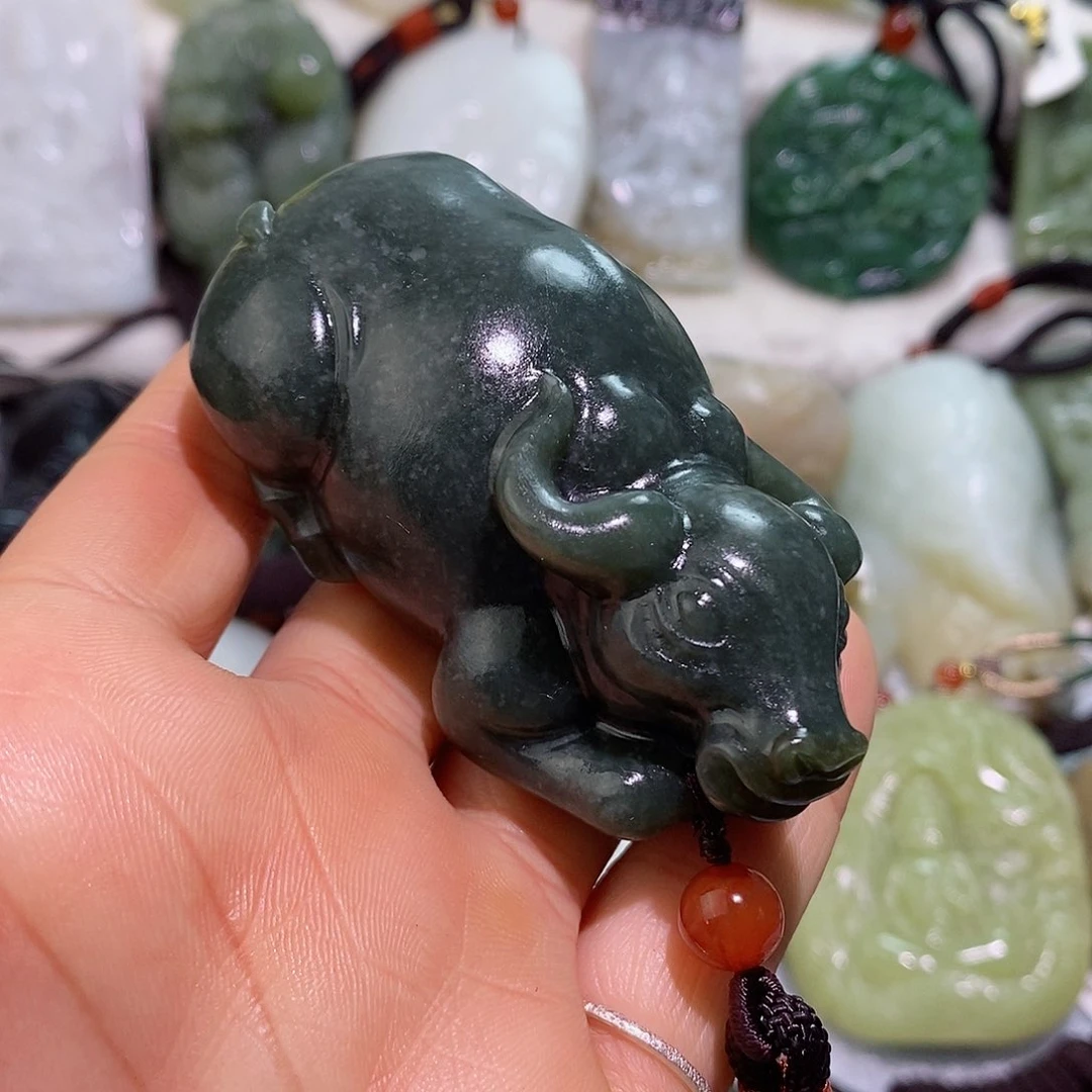 和田玉（糖玉）未镶嵌珠宝半成品