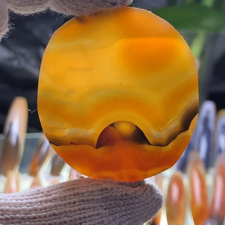 未镶嵌玛瑙/玉髓珠宝半成品53