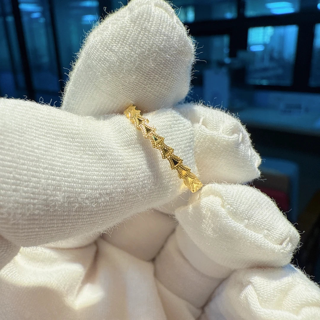 鸿沣黄金工厂足金9999年年有余戒指 克重可定制（下单前联系客服）