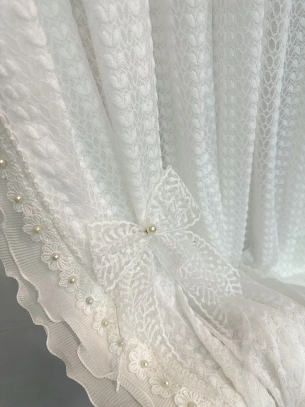 浮雕（麦穗花边窗纱）