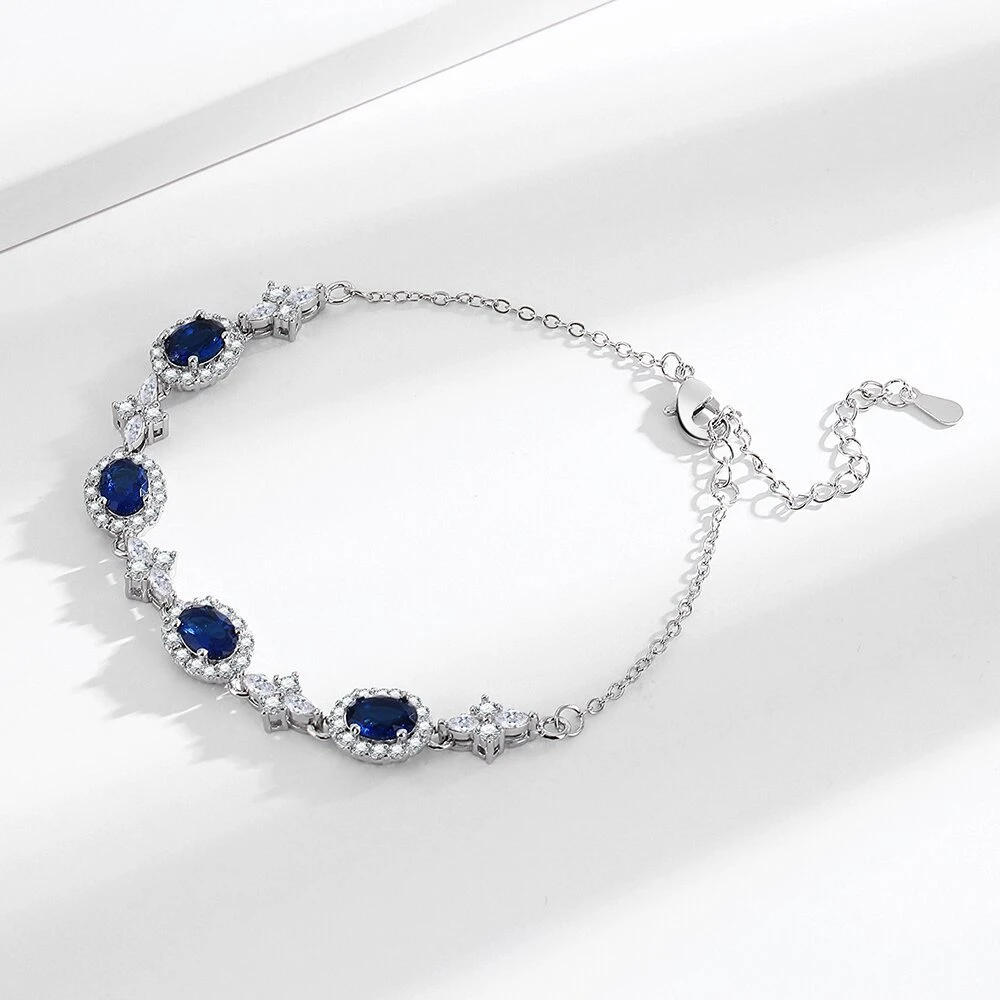 蓝宝石（处理）WINNER      蓝宝石   手链   A851