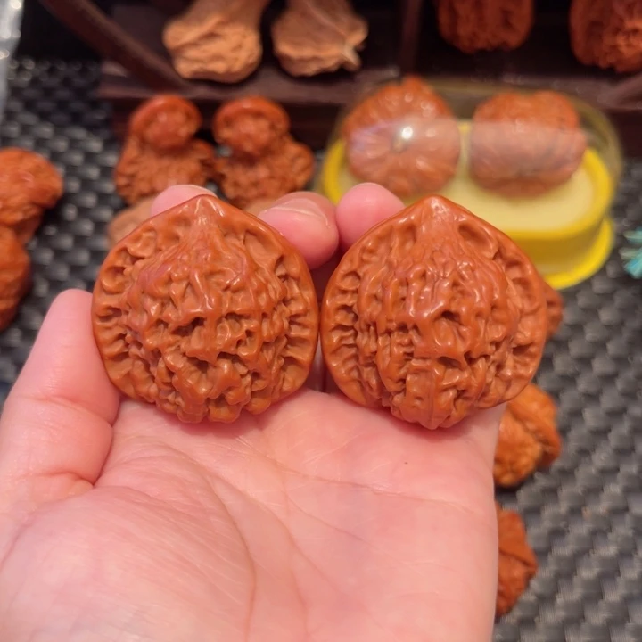 文玩核桃把件官帽43