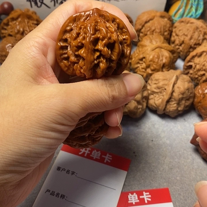 吊坠文玩核桃虎头