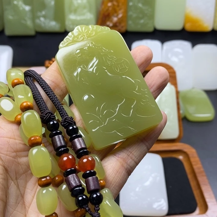 石材?****?生肖牌子一套发货