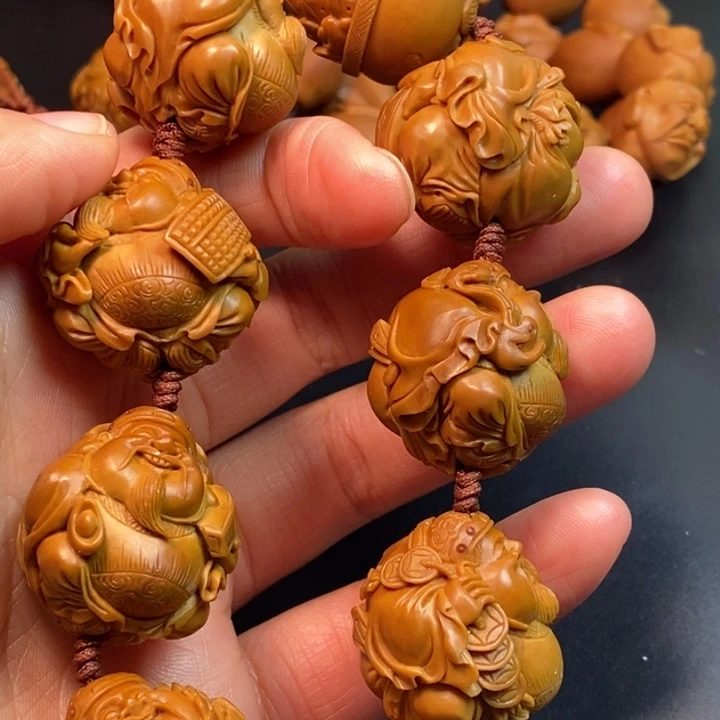 哈***塔手串/手链橄榄核财神手串