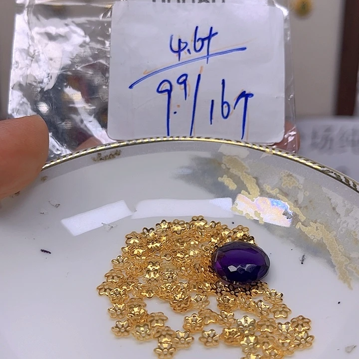 紫晶颈饰银S925镶嵌紫晶925镶嵌79