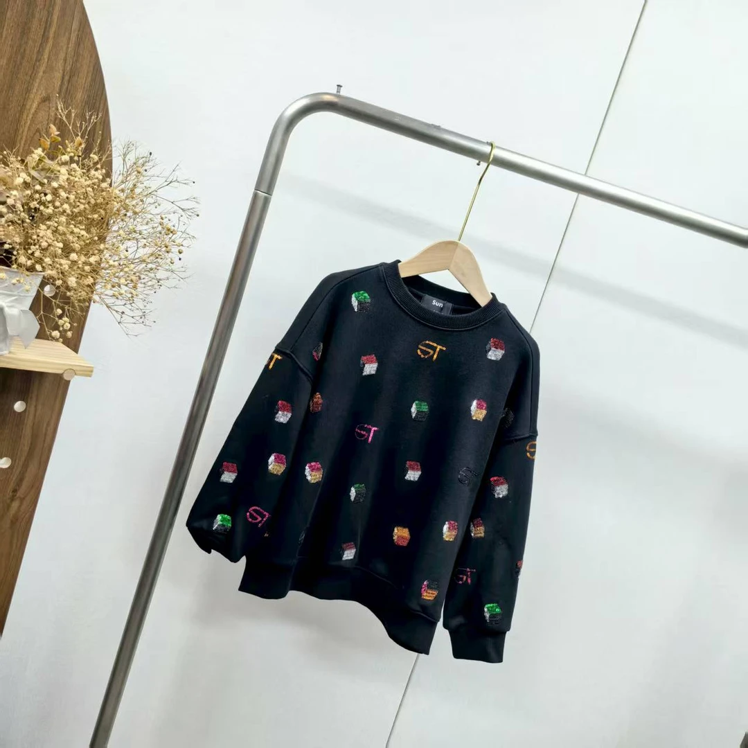 【2230A】黑色卫衣A0-1