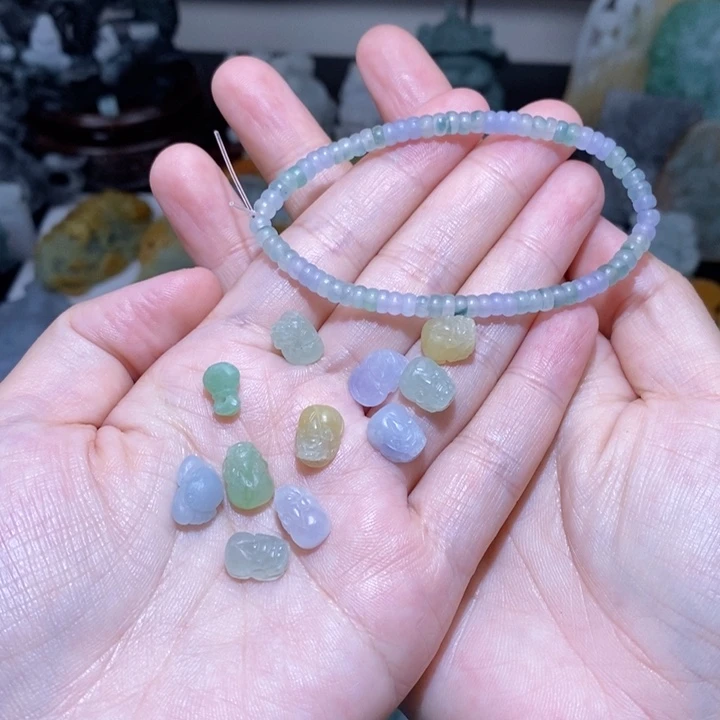 定制翡翠未镶嵌老*翡翠