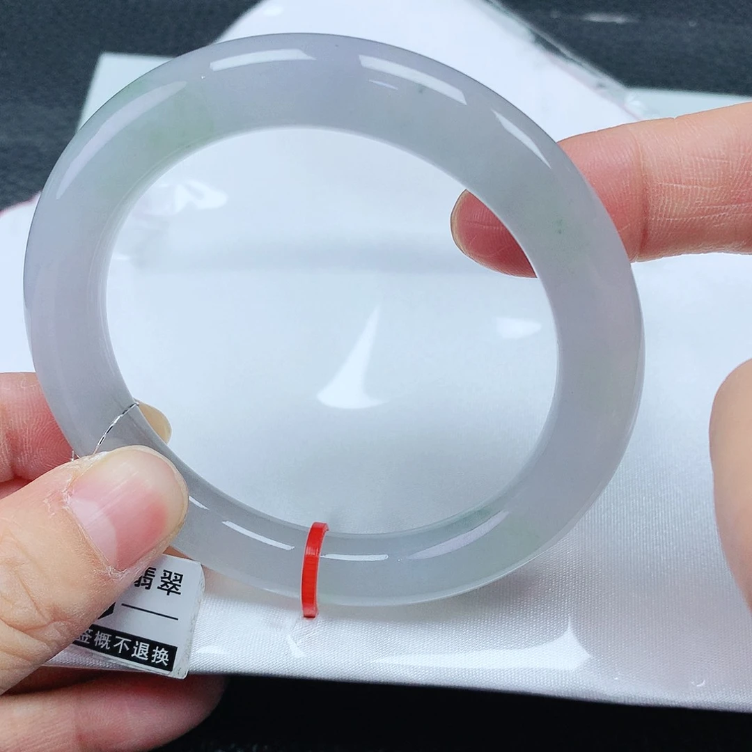 翡翠手镯未镶嵌55胖