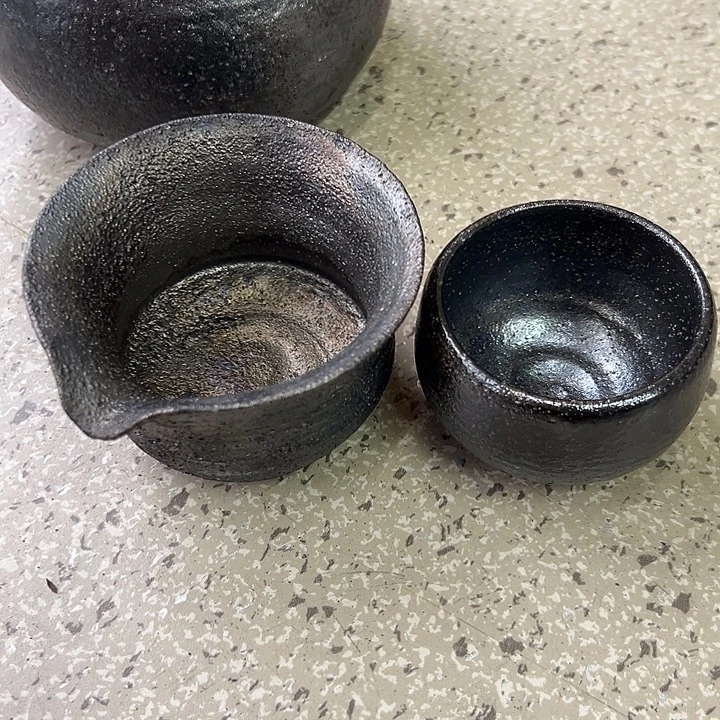 胖***芬白膳泥和独连碳荥经黑砂公道杯和杯子