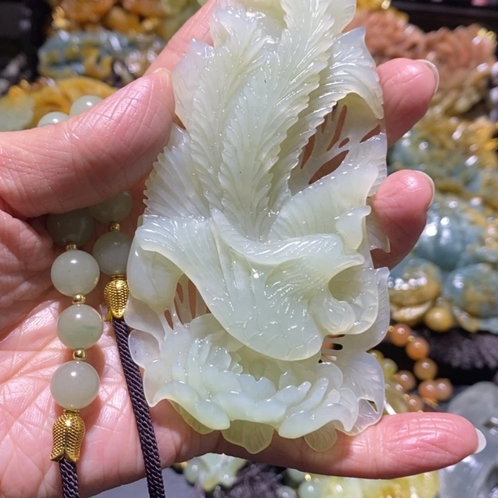 岫玉岫玉吊坠未镶嵌