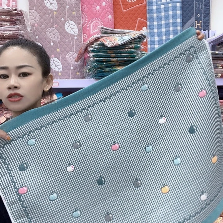 棉蓝绿色平安果纯棉