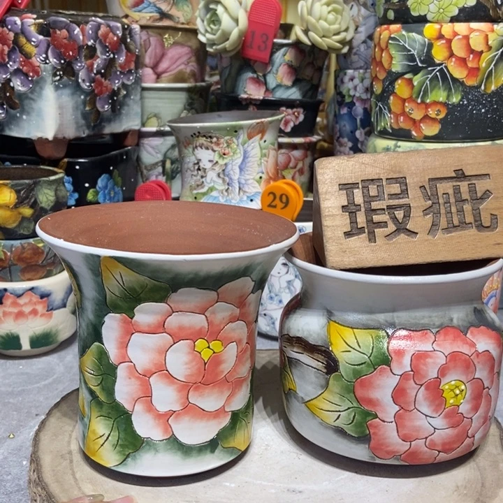 景德镇艺术手绘作品