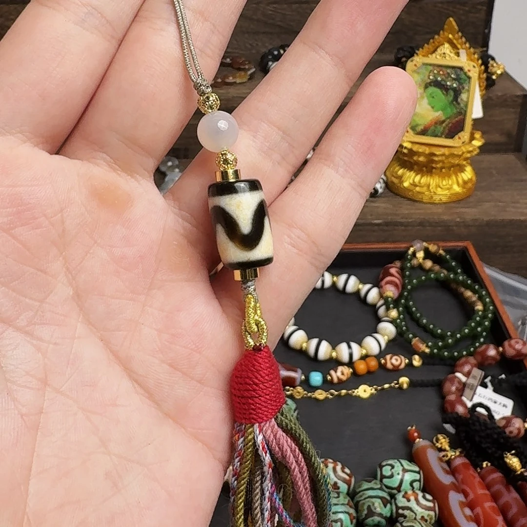 玛瑙/玉髓未镶嵌手链挂件